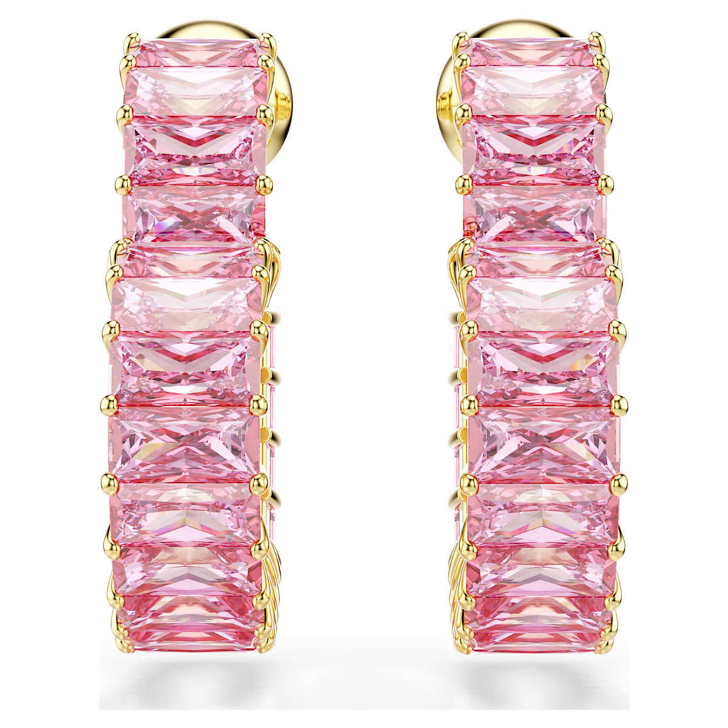 Matrix hoop earrings