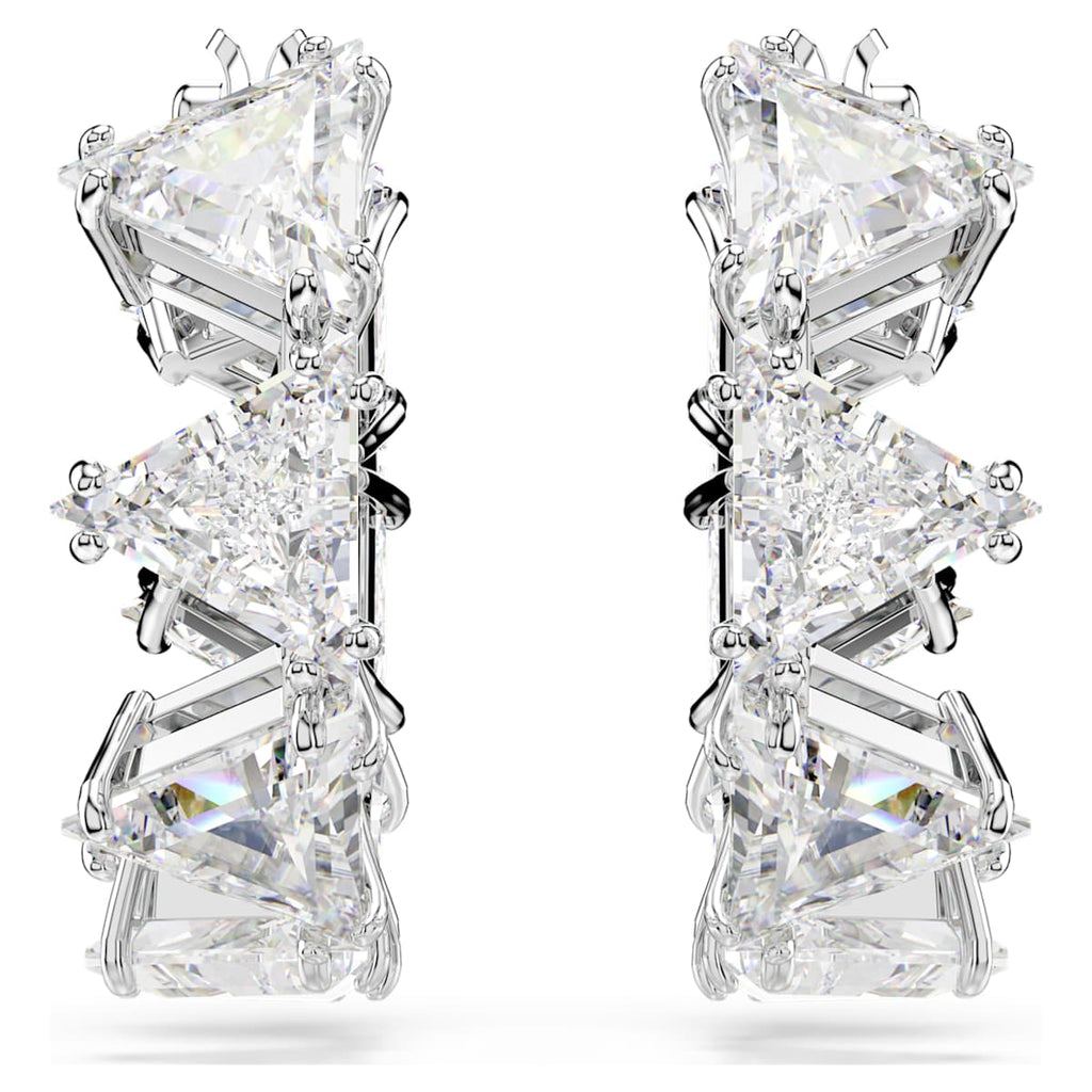 Matrix hoop earrings