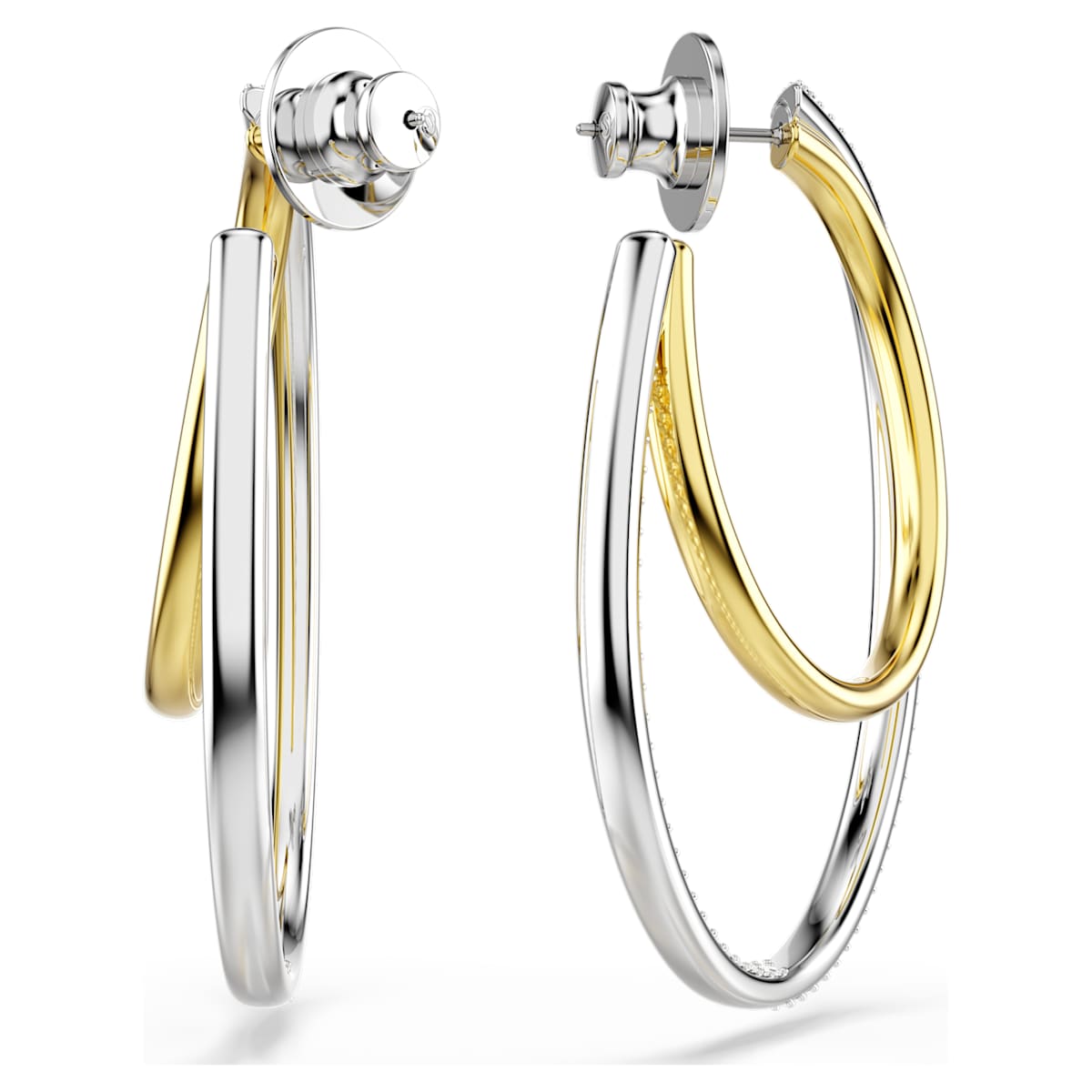 Boucles d'oreilles créoles Hyperbola