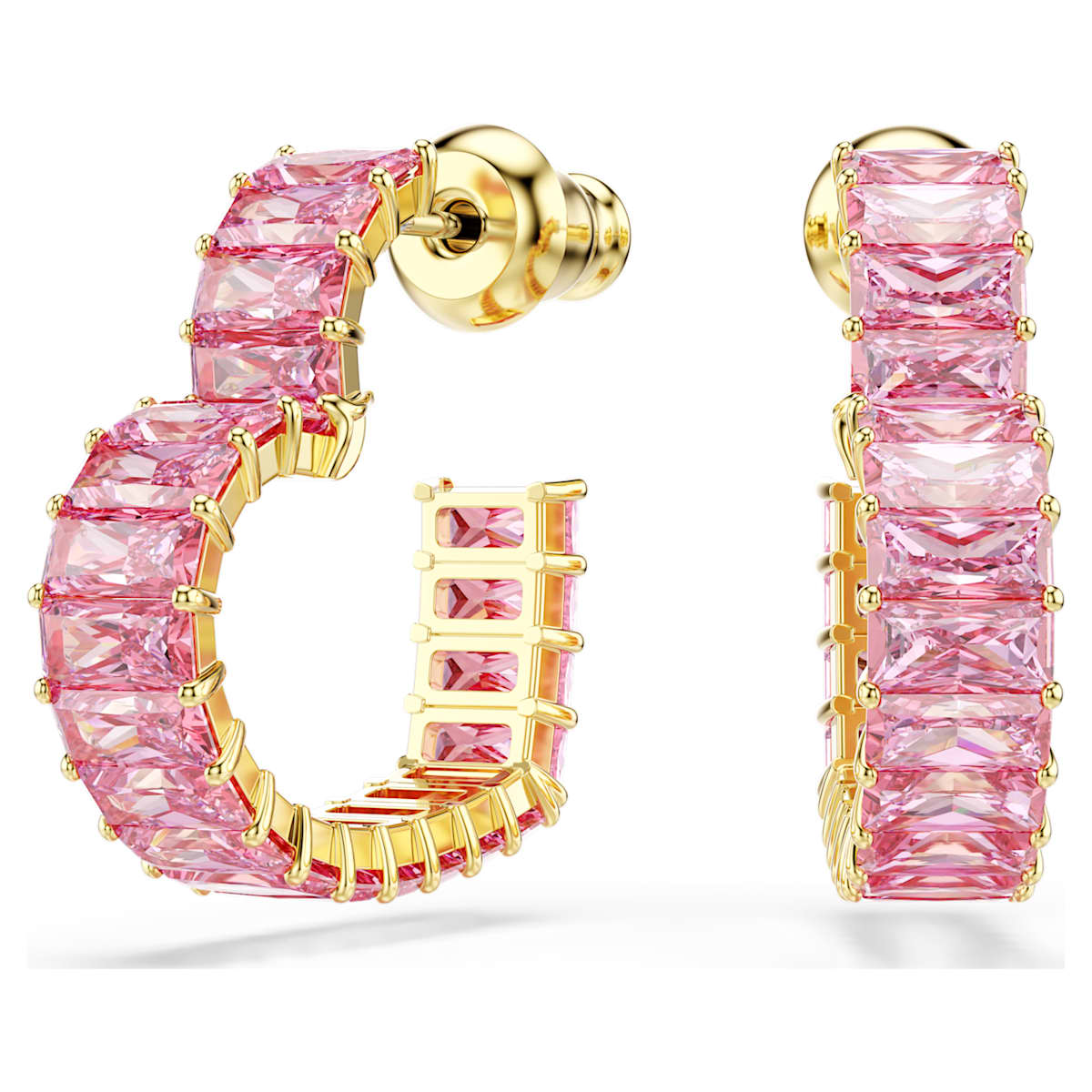 Matrix hoop earrings