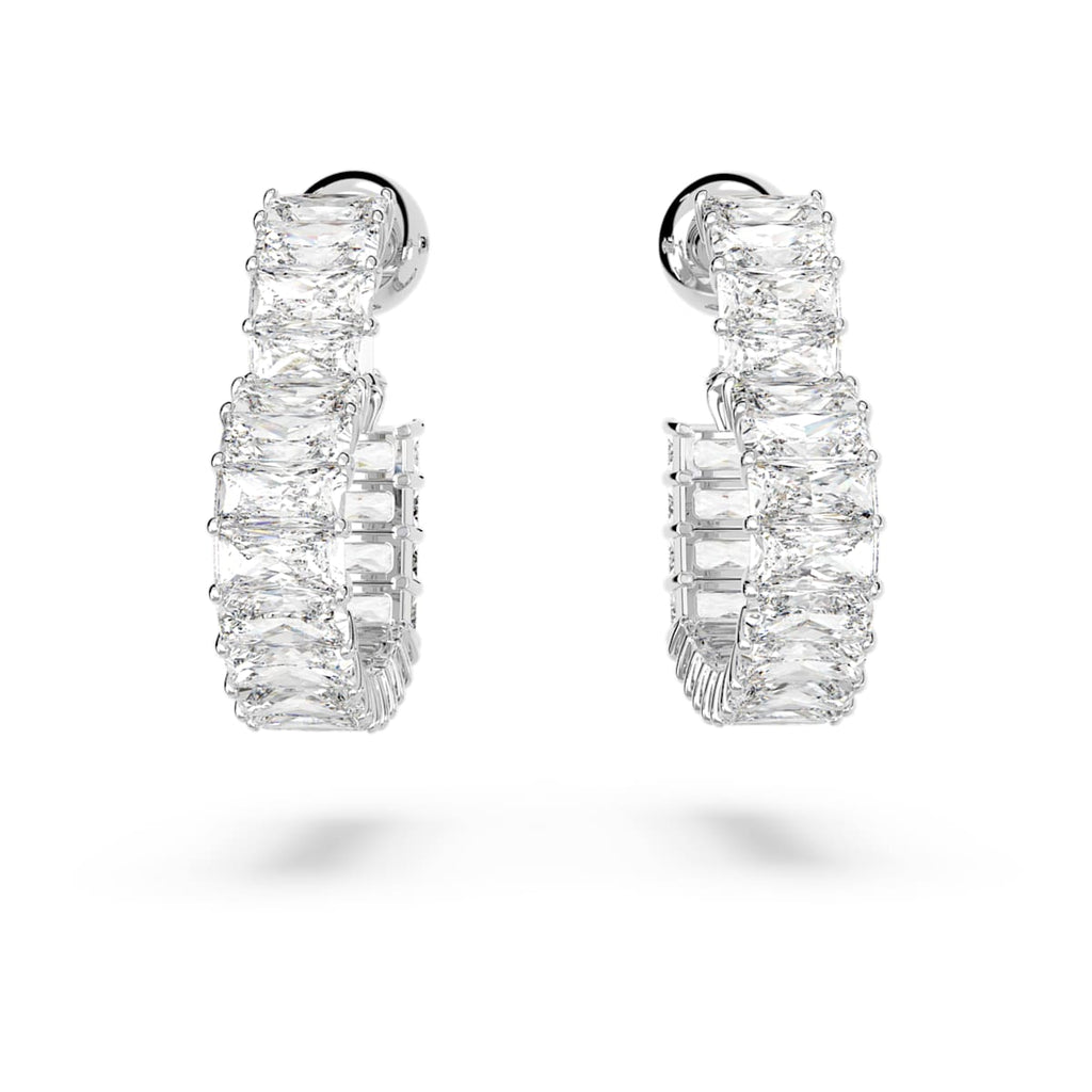 Matrix hoop earrings