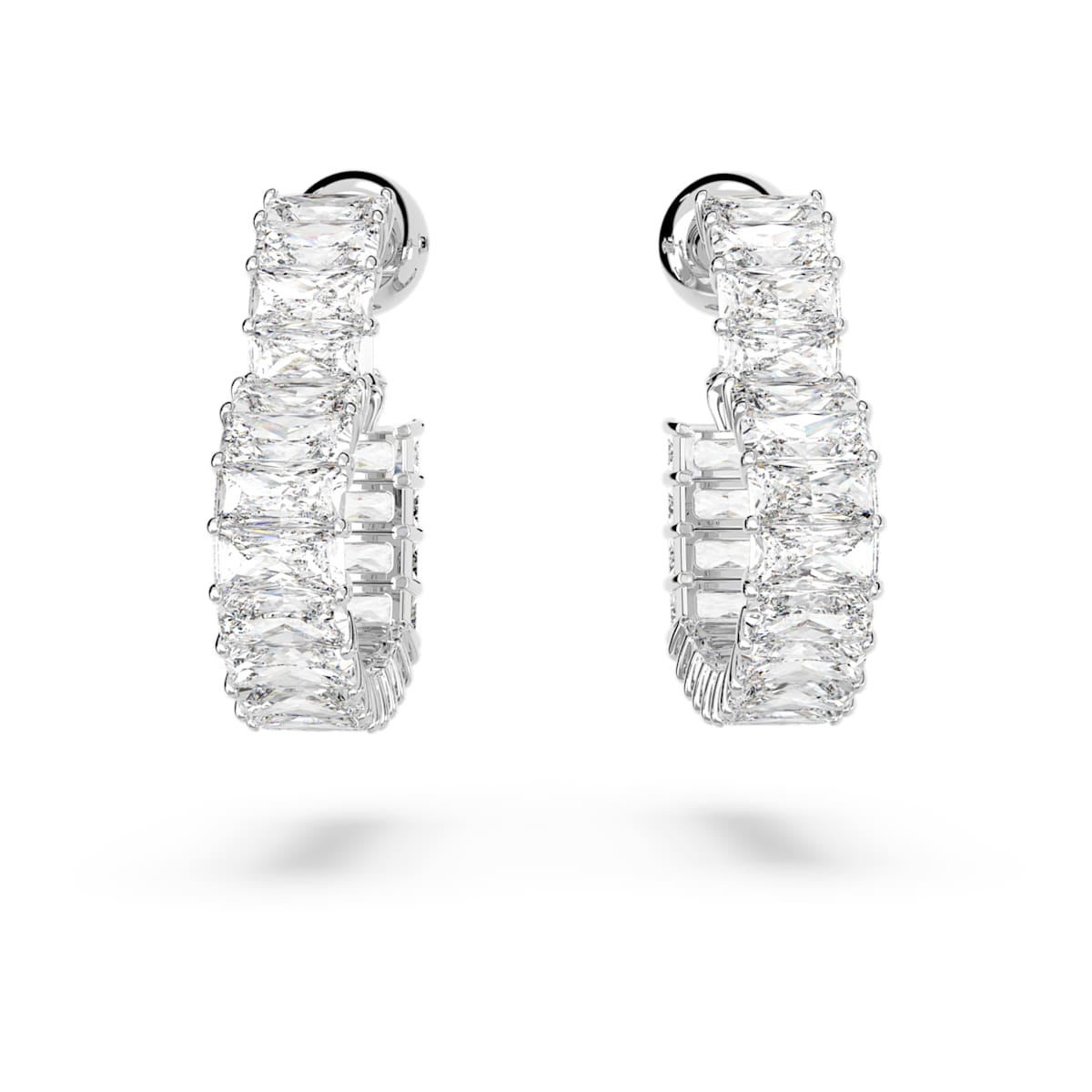 Matrix hoop earrings