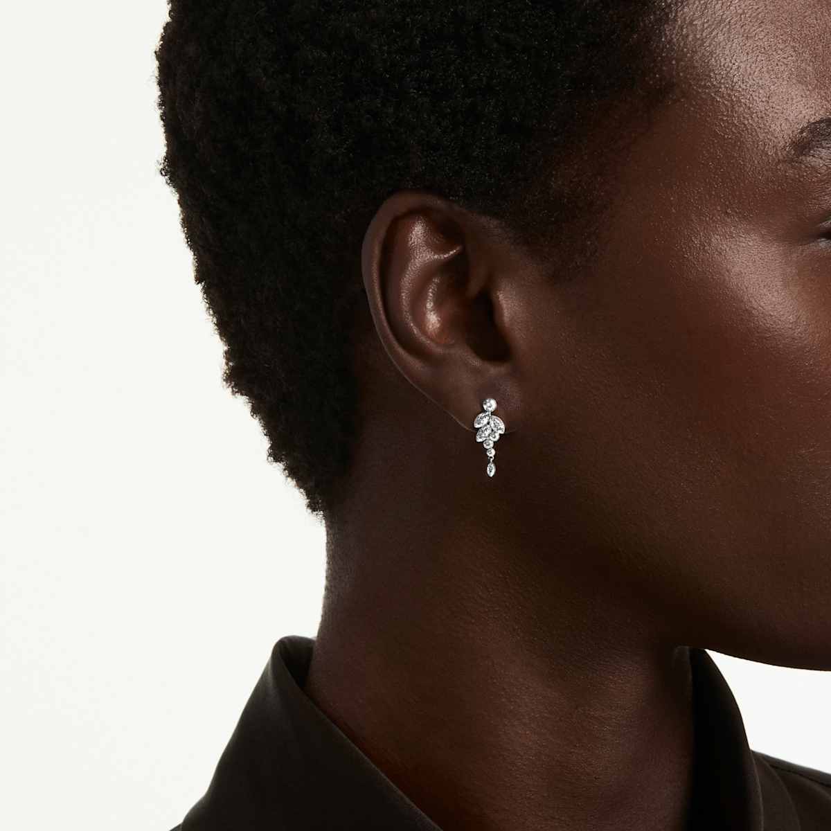 Diapason drop earrings