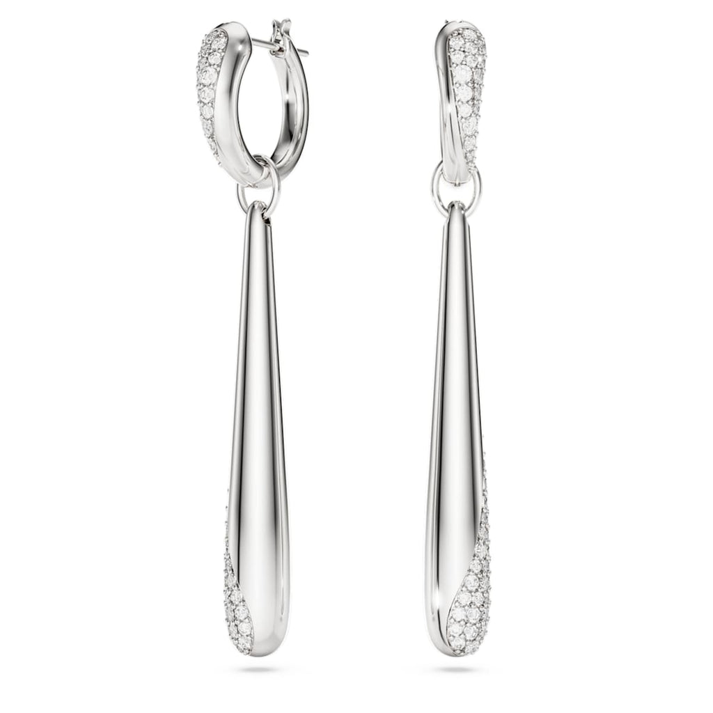 Boucles d'oreilles pendantes et créoles Swarovski Classica