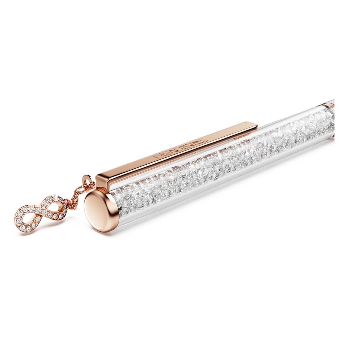 Crystalline ballpoint pen