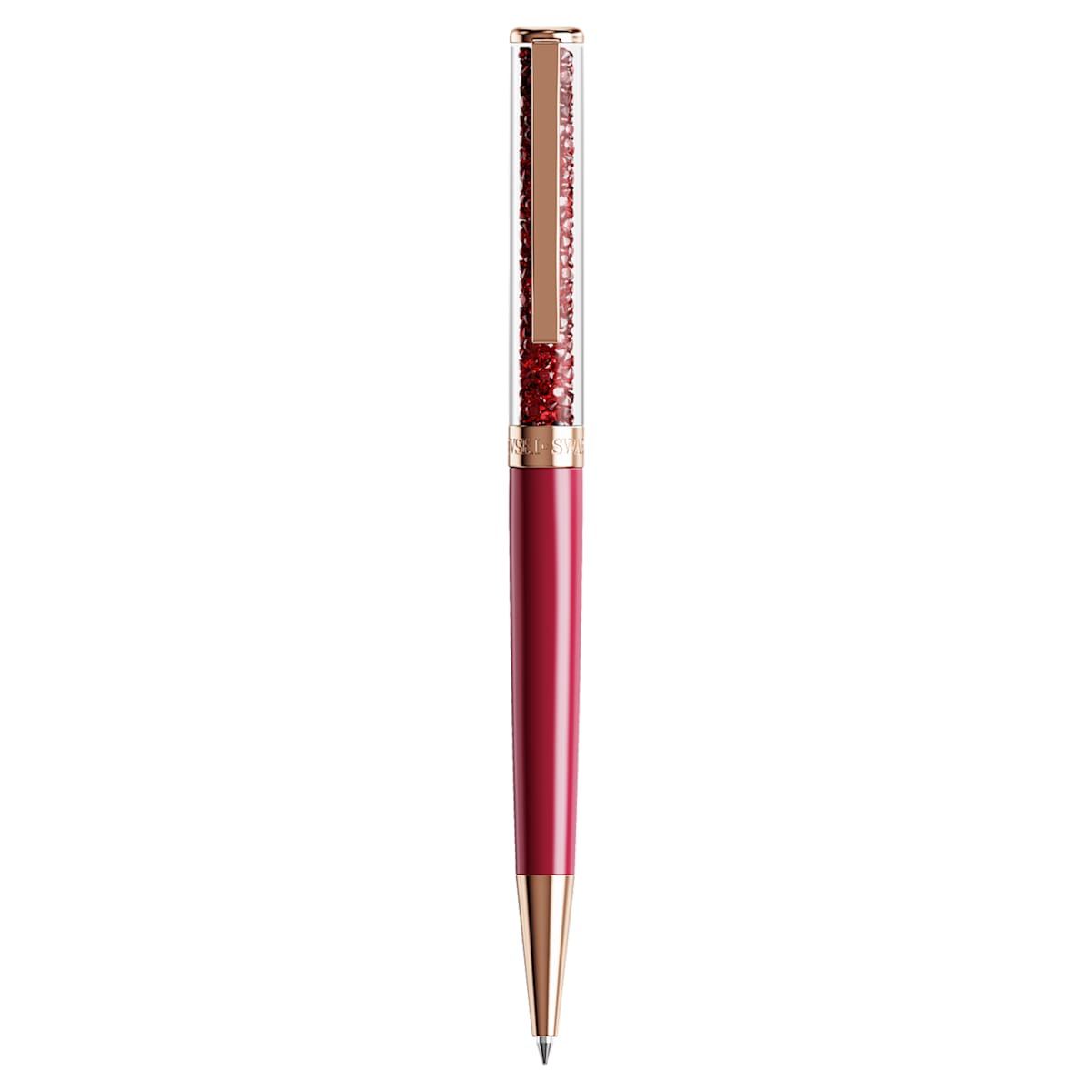 Crystalline ballpoint pen