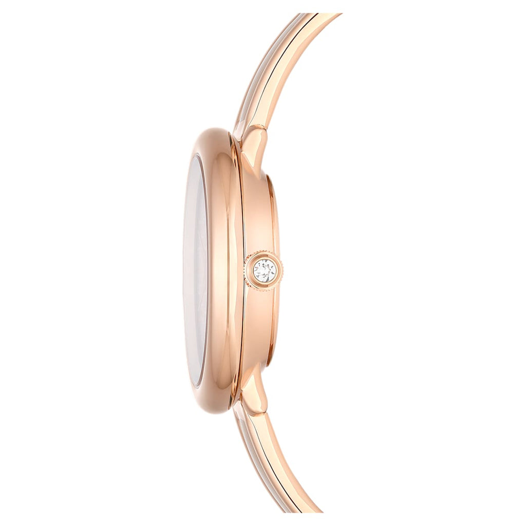 Crystalline bangle watch