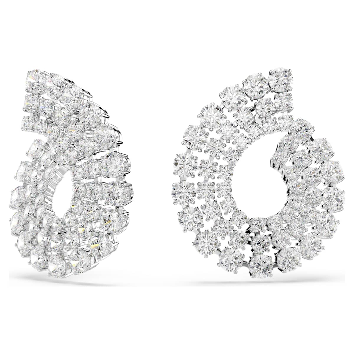 Boucles d'oreilles créoles Matrix