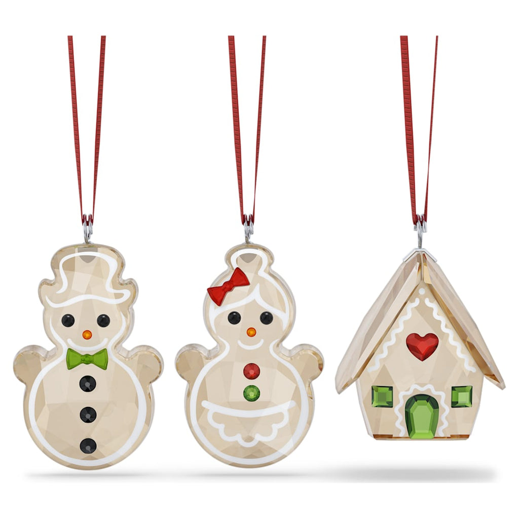 Weihnachtliche Grüße – Lebkuchen-Ornament-Set