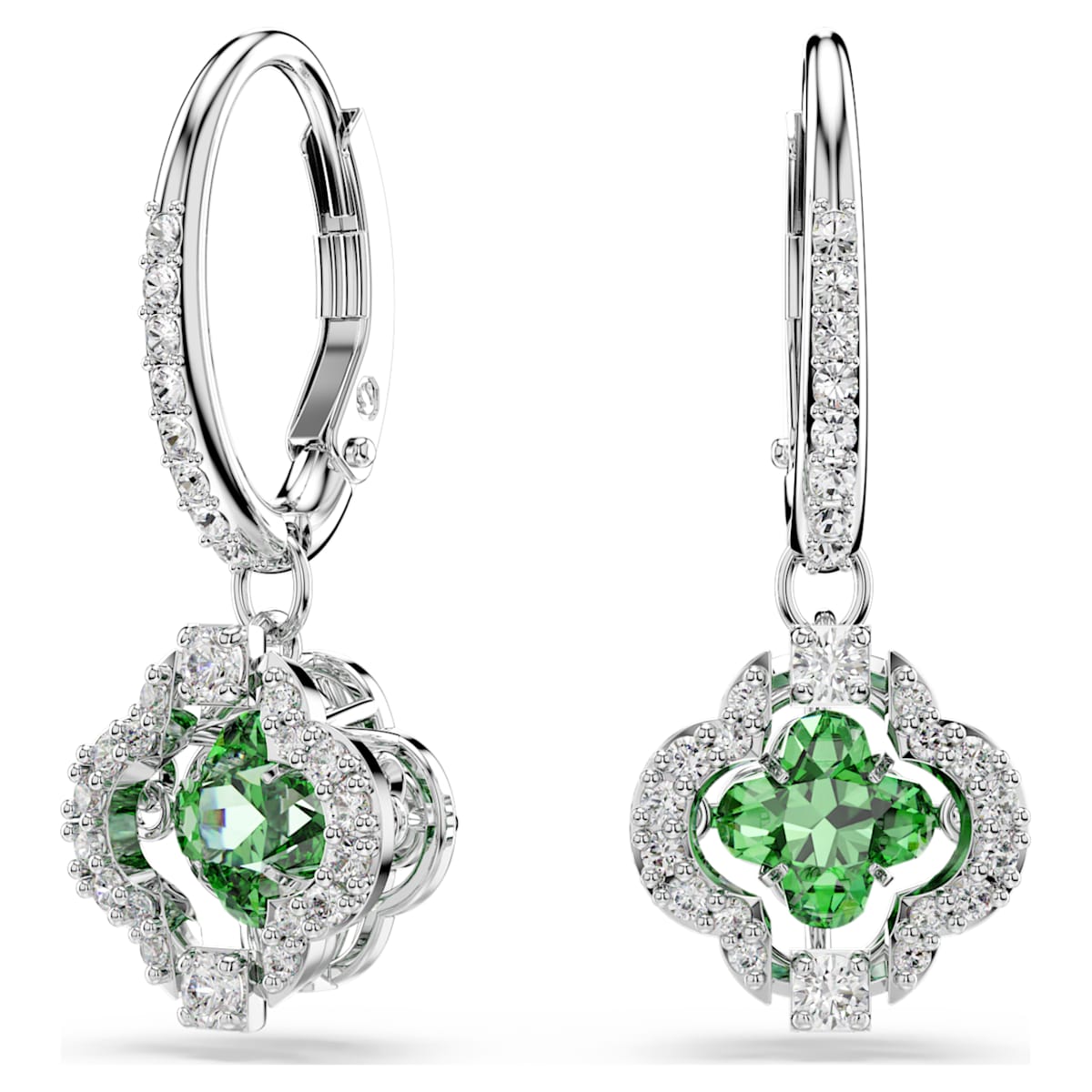 Una Angelic drop earrings