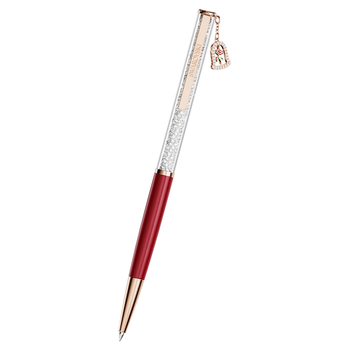 Crystalline ballpoint pen