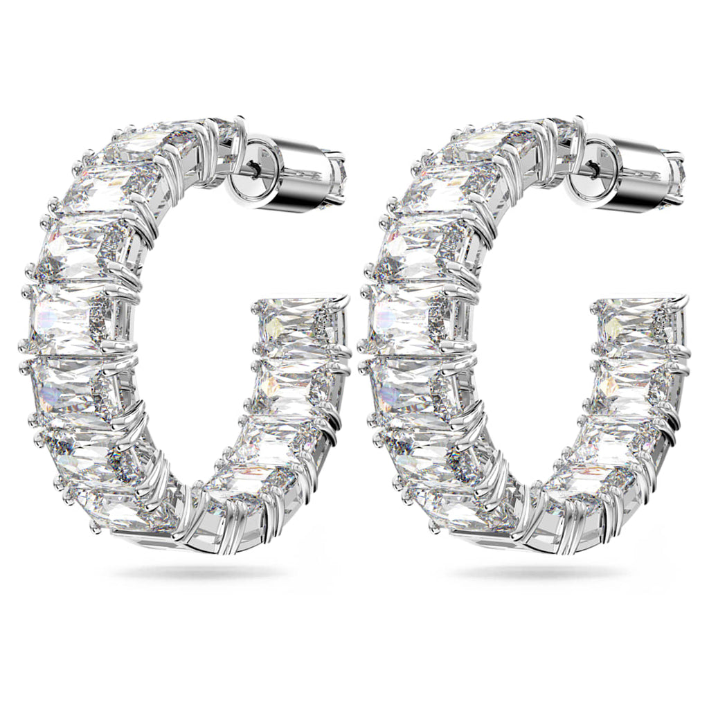 Matrix hoop earrings