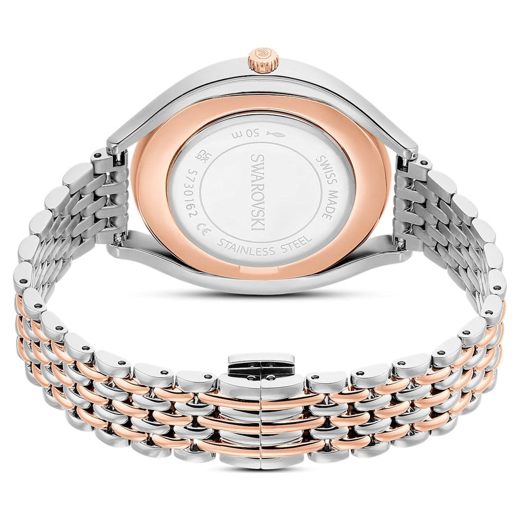 Montre à aura cristalline