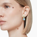 Chroma drop earrings