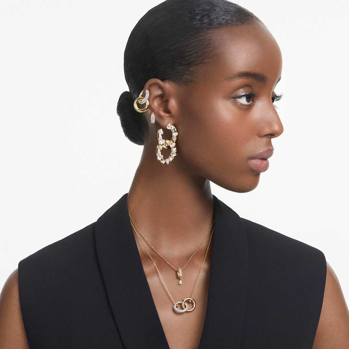 Boucles d'oreilles créoles Dextera