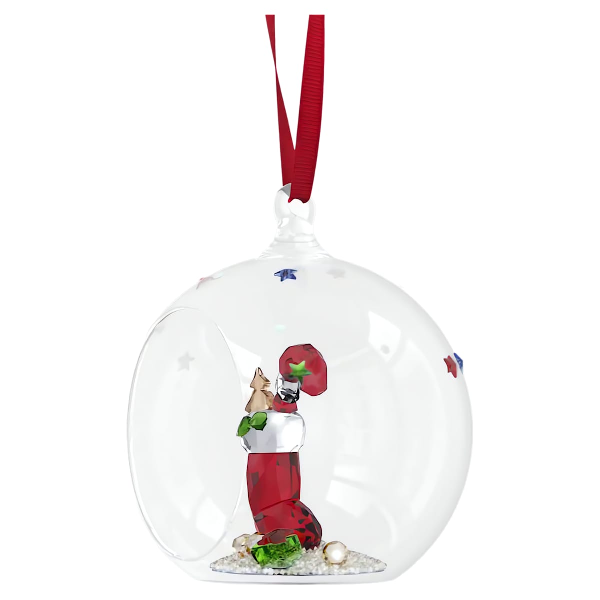 Holiday Cheers Stocking and Candy Ball Ornament