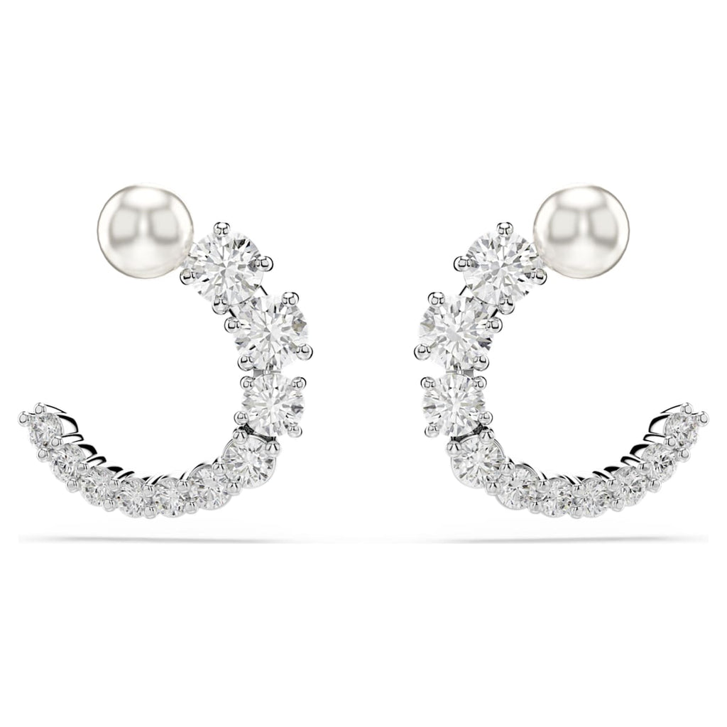 Matrix hoop earrings