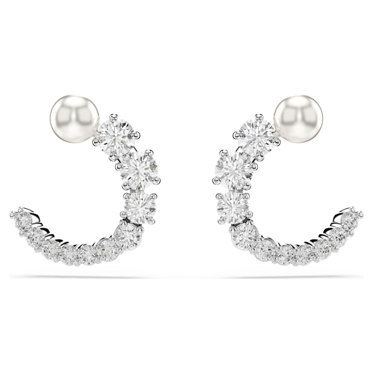 Matrix hoop earrings
