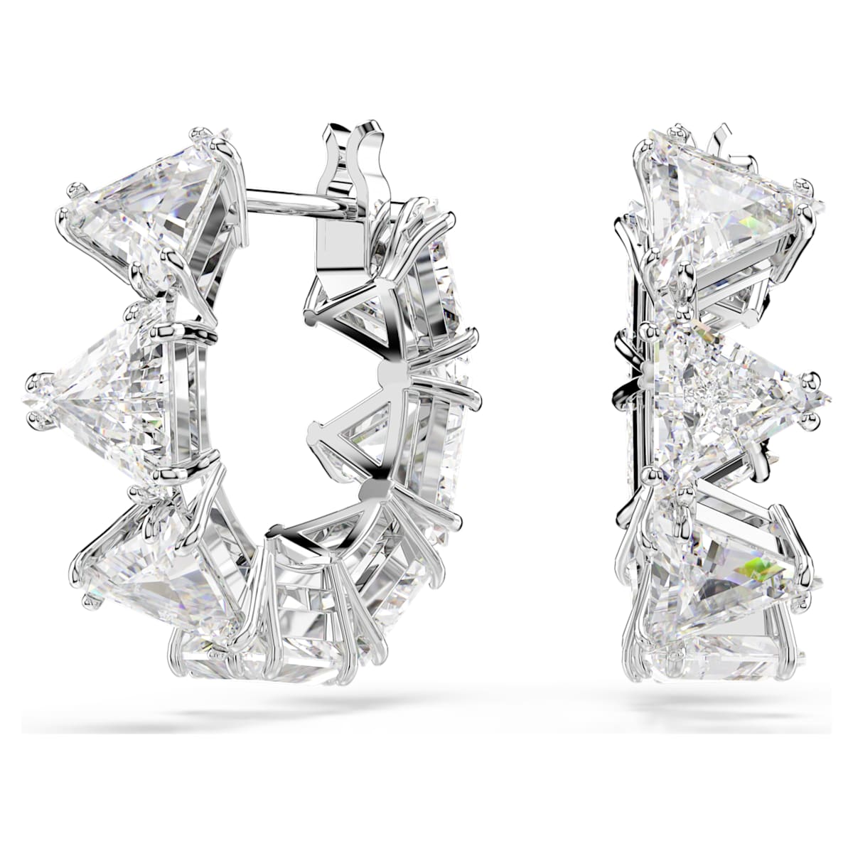 Matrix hoop earrings