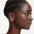 Matrix clip earrings