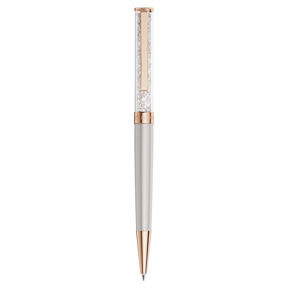 Crystalline ballpoint pen