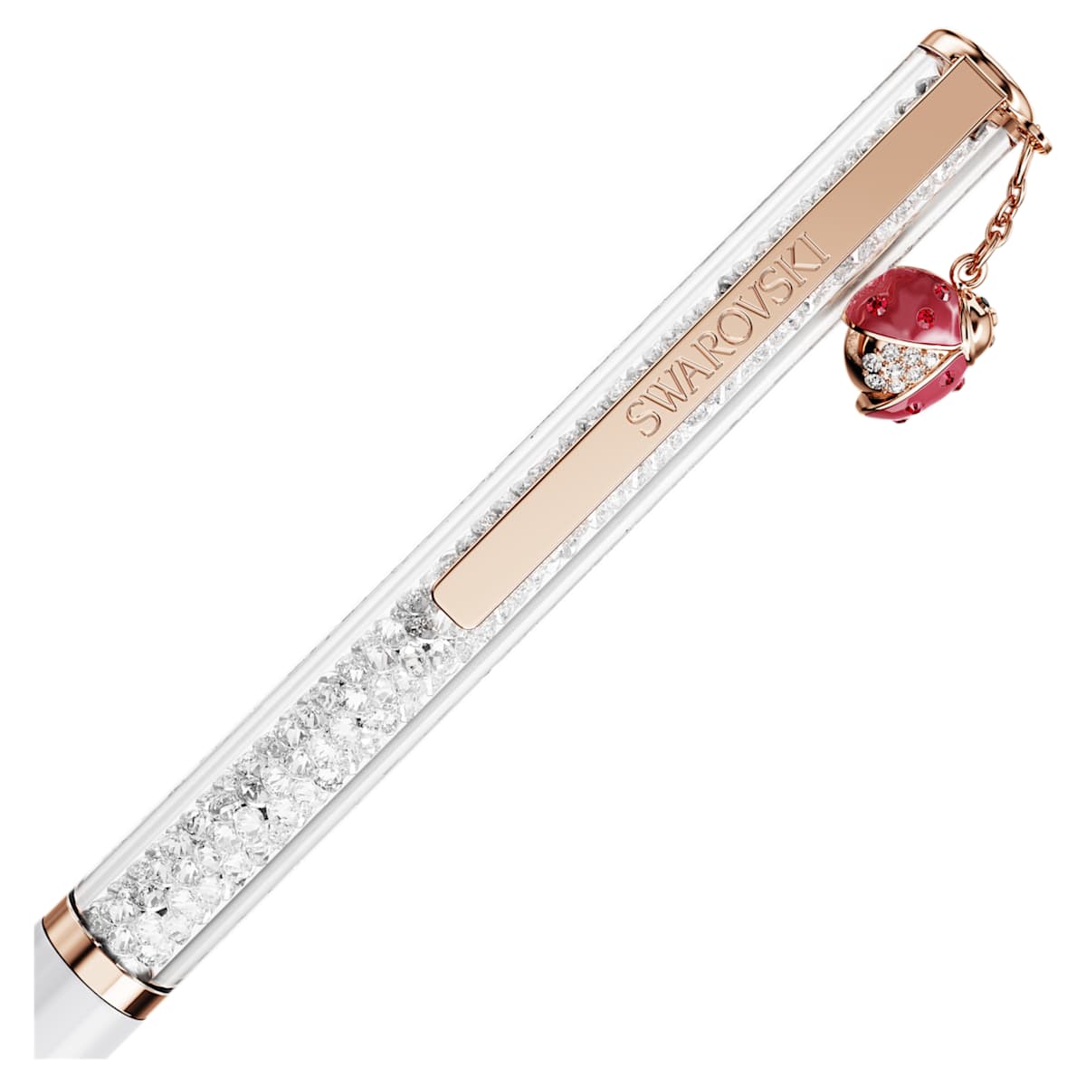 Crystalline ballpoint pen