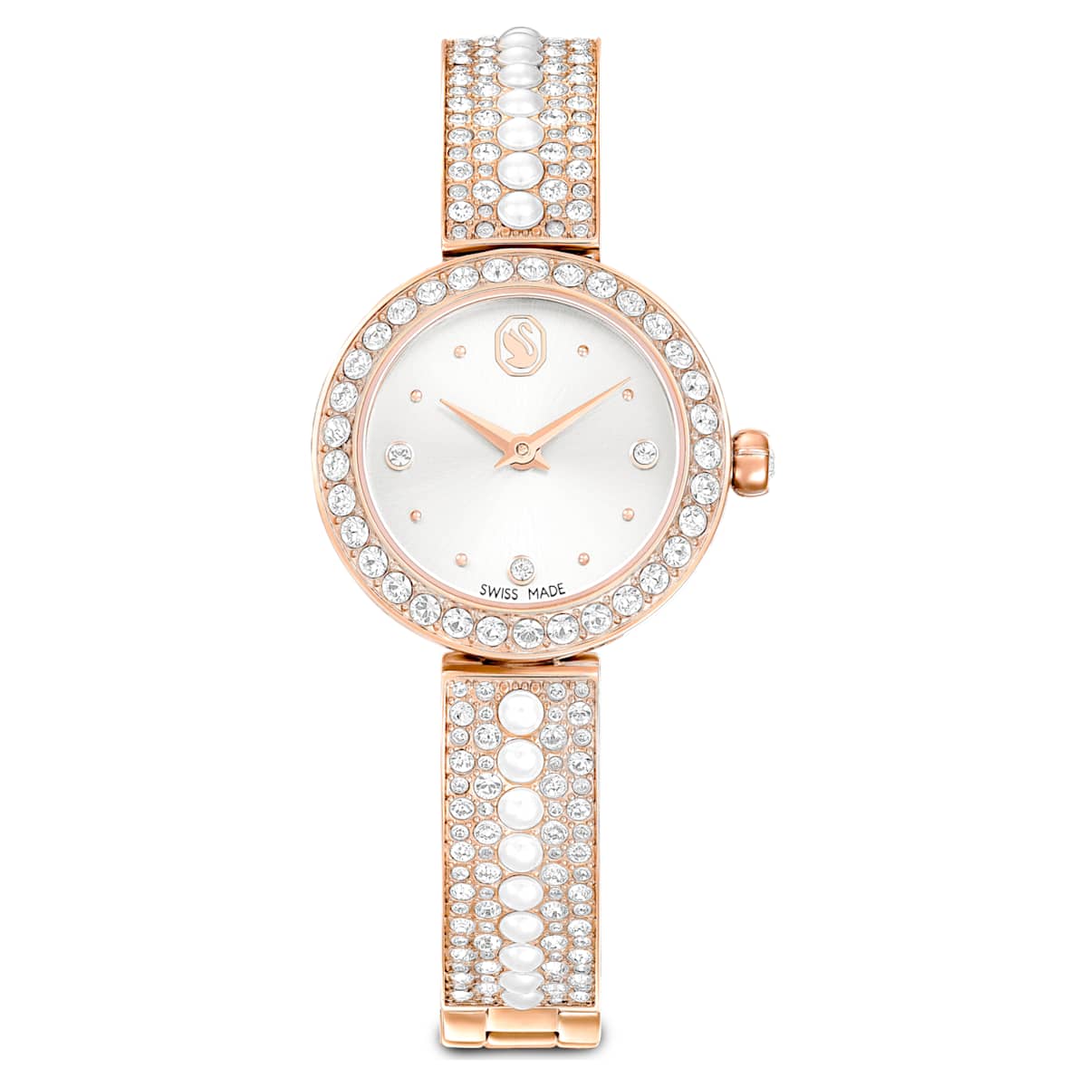 Matrix pearl bangle watch