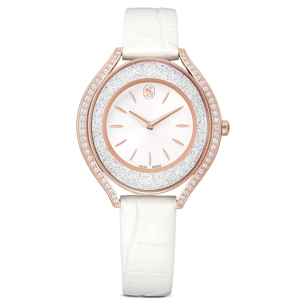 Montre à aura cristalline