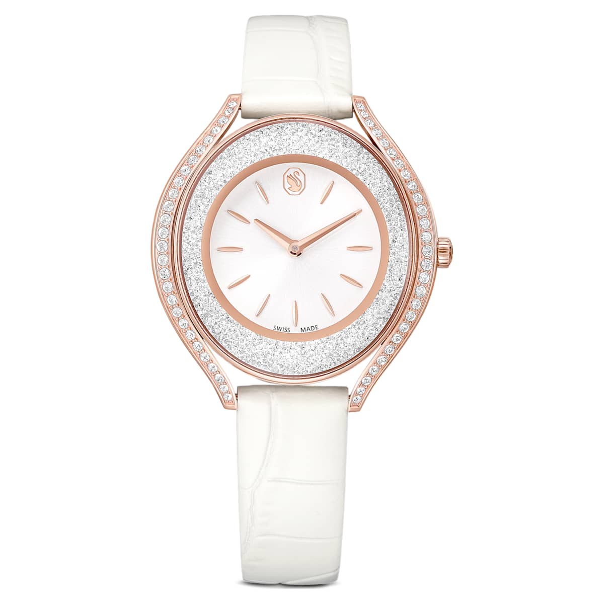 Montre à aura cristalline