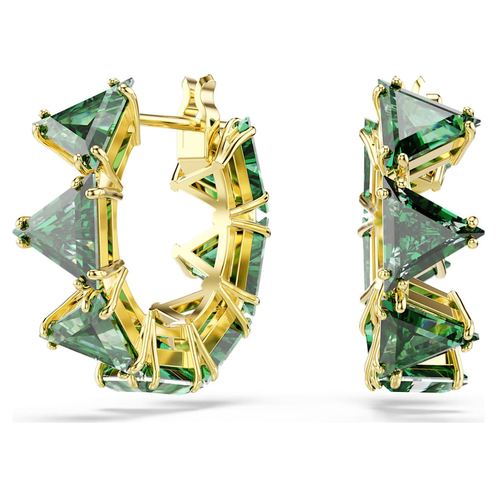 Matrix hoop earrings